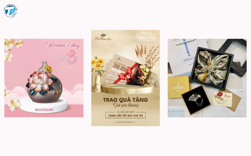 Gợi ý quà tặng 8-3 cho khách hàng và đối tác nữ